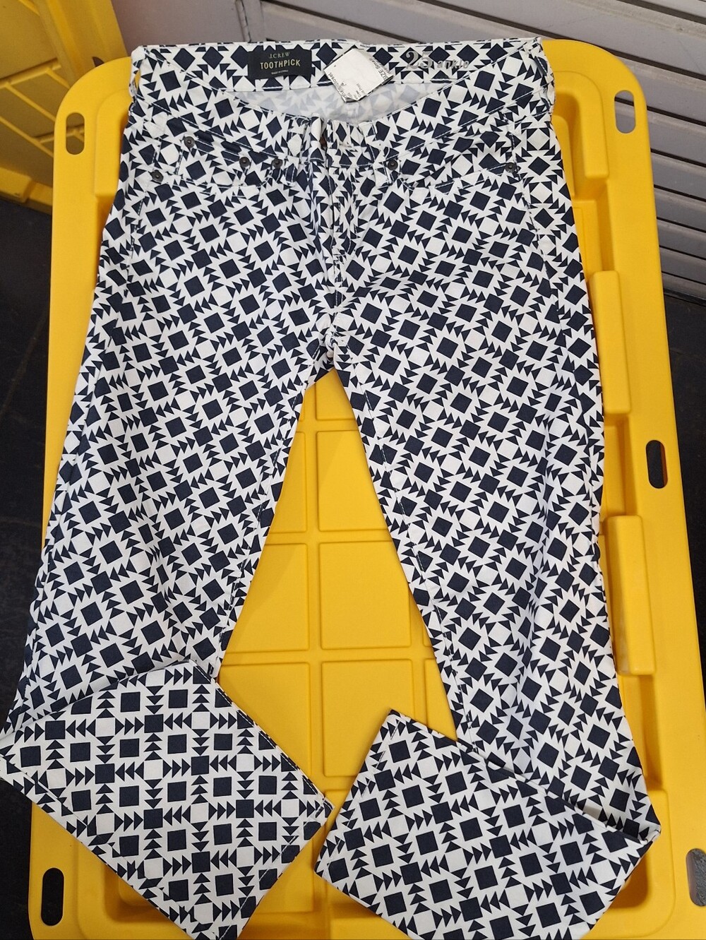 J. Crew Geometric Print Women's Jeans